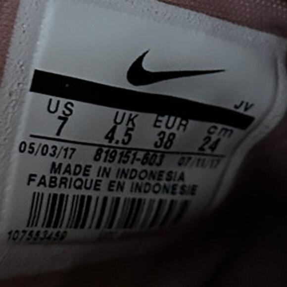 Nike - Air Huarache Run Ultra - Trainer Shoes - Pink - Women's - 7 - 819151-603 - Picture 9 of 9